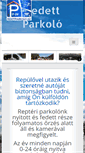 Mobile Screenshot of fedettparkolo.hu